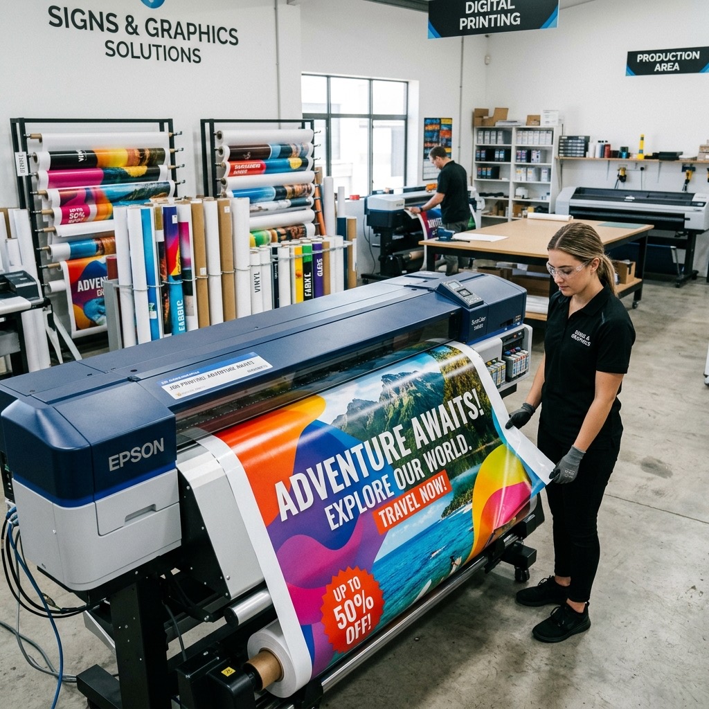 Large Format Digital Printing