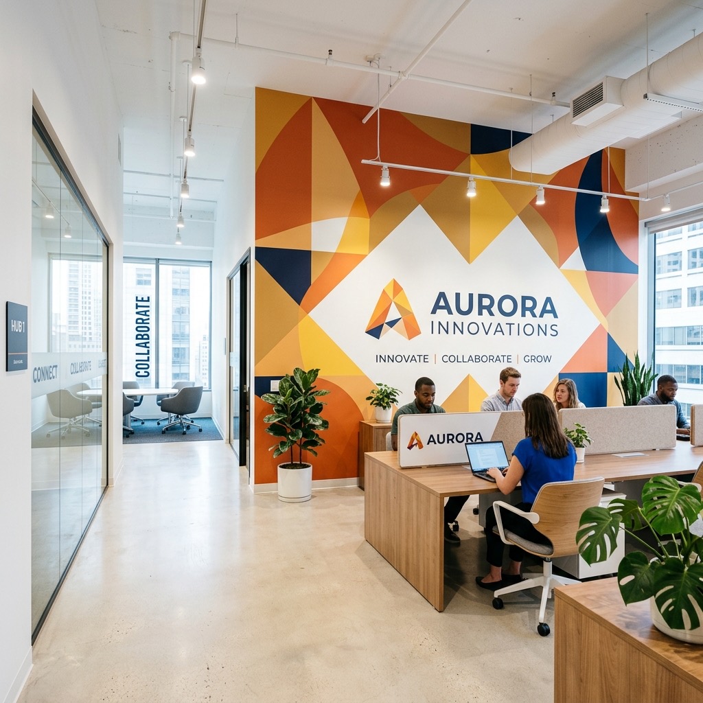 Interior Branding and Wall Graphics